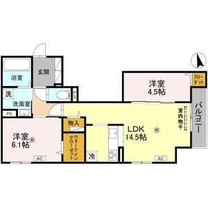 メゾン・ド・プティエル今津の間取り