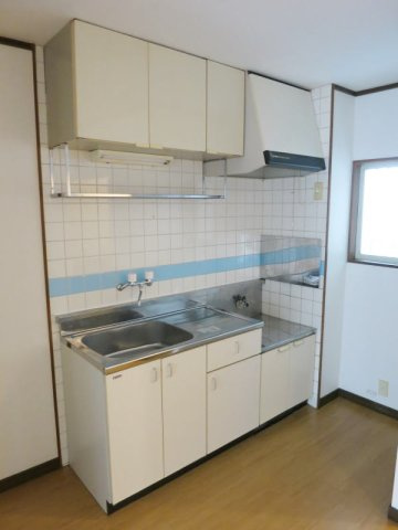 グリーンハイツ雅Ｂのキッチン|キッチンでお料理をお楽しみください