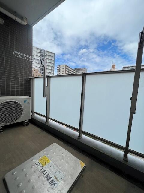 ベルシード亀有のバルコニー