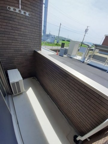 ラ・ルーチェＫのバルコニー|陽当たり良好なバルコニーです