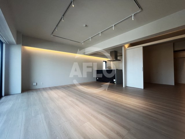 TROVE　TANIMACHI（中央小学校区）の居間・リビング|TROVE　TANIMACHI　リビング