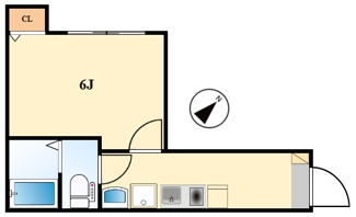 【間取り】 | casa felice 雑色