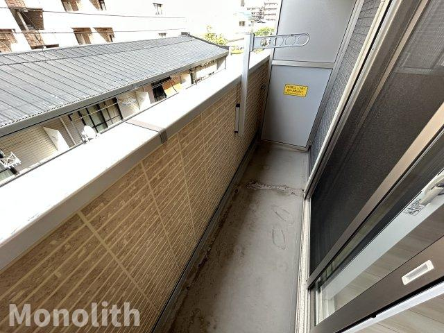 アムール旭のバルコニー