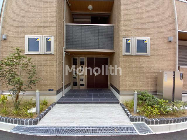 アムール旭のエントランス