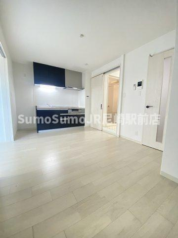 クリエオーレ神田中通Ⅱの居間・リビング|リビングです