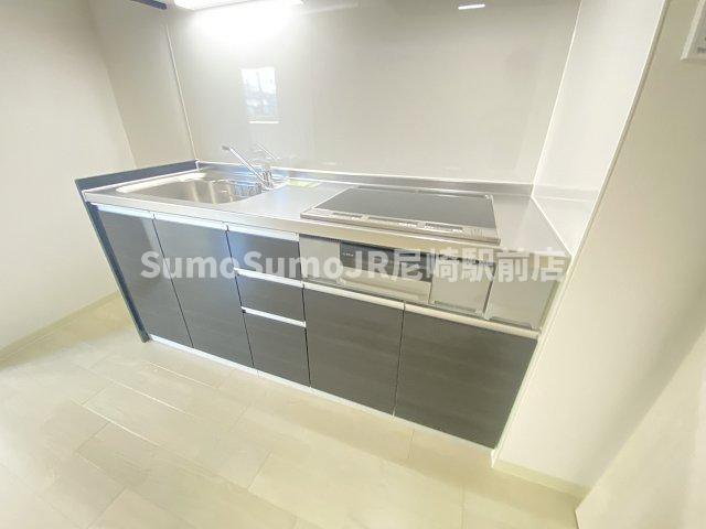 クリエオーレ神田中通Ⅱのキッチン|キッチンでお料理をお楽しみください