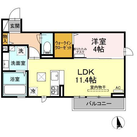 ビアンフェの間取り