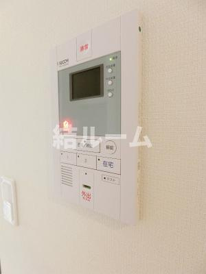 坂戸市関間１丁目の賃貸マンションのセキュリティ