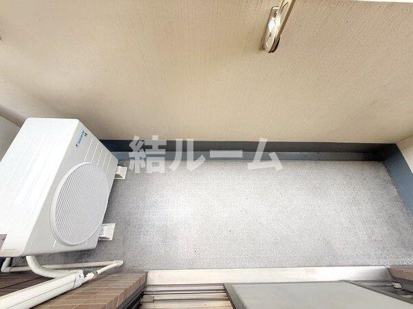 板橋区稲荷台の賃貸マンションのバルコニー