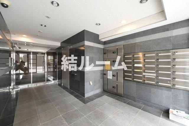 板橋区稲荷台の賃貸マンションのロビー