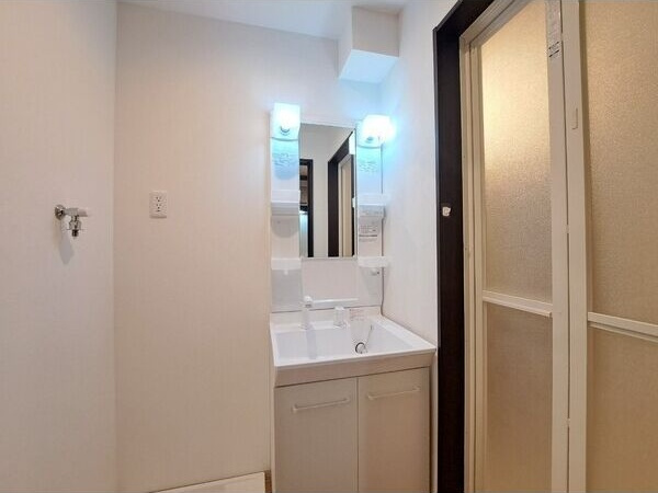 CENT FORCE OKEHAZAMAの洗面所