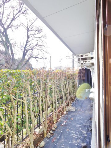 シティライフのバルコニー