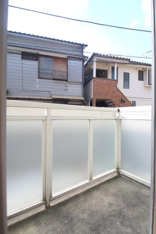 ラ・コート二子のバルコニー