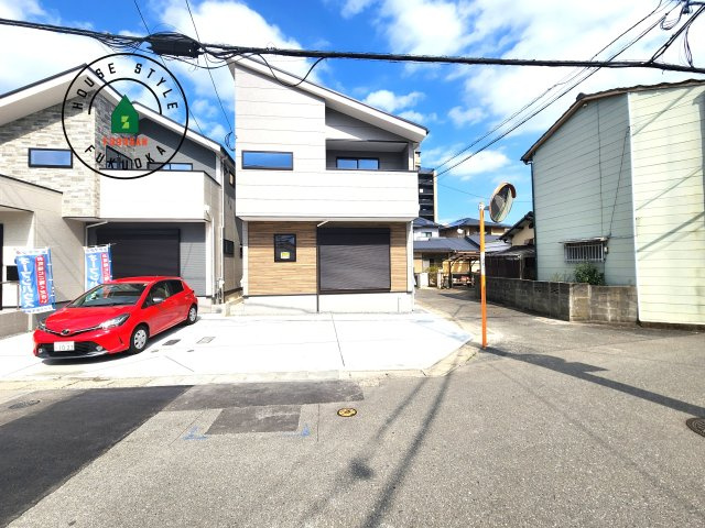 福岡市博多区諸岡3丁目第2-2棟（2号棟）　の外観|デザイン性のある外観です。