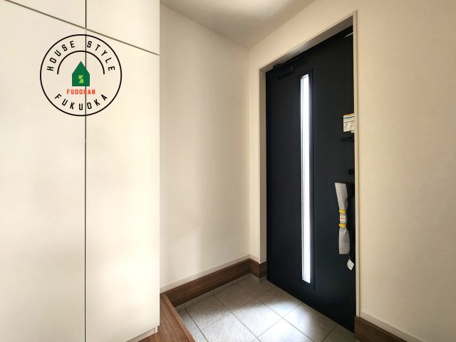 福岡市博多区諸岡3丁目第2-2棟（2号棟）　の内観：施工例|二重ロックでしっかり防犯対策ができます。