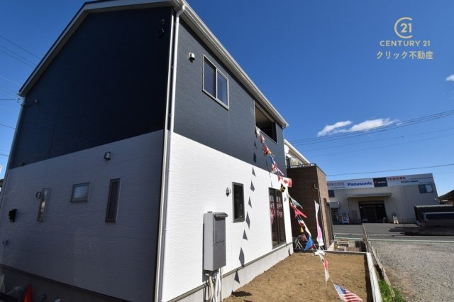 Cradlegarden　 日立市大みか町　第2　限定1棟！の外観|大甕駅徒歩14分。大みか小徒歩4分。泉丘中徒歩17分。
幹線道路へのアクセス良好でありながら閑静な住宅地。
でんがくばら児童公園徒歩5分。お散歩も◎