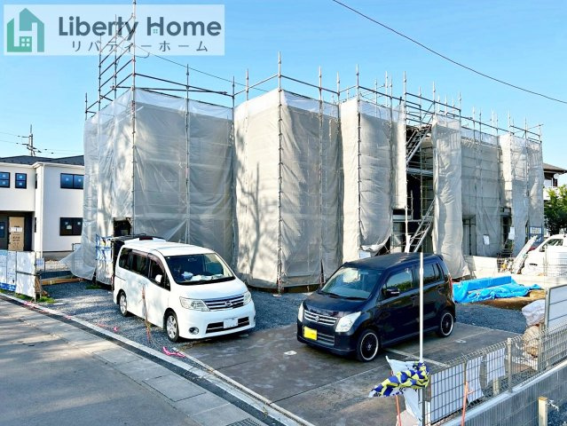 第1笠間市南友部　新築戸建　3号棟の外観