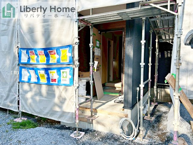 第1笠間市南友部　新築戸建　3号棟のエントランス