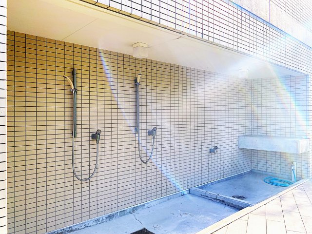 レーヴェンリゾシアヴェスティブルーのその他共用部分|海利用の方のためのシャワー