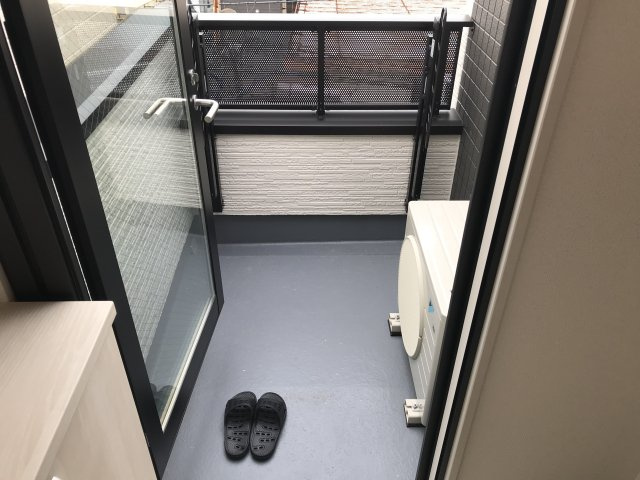 ＭＥＬＤＩＡ松島四丁目のバルコニー