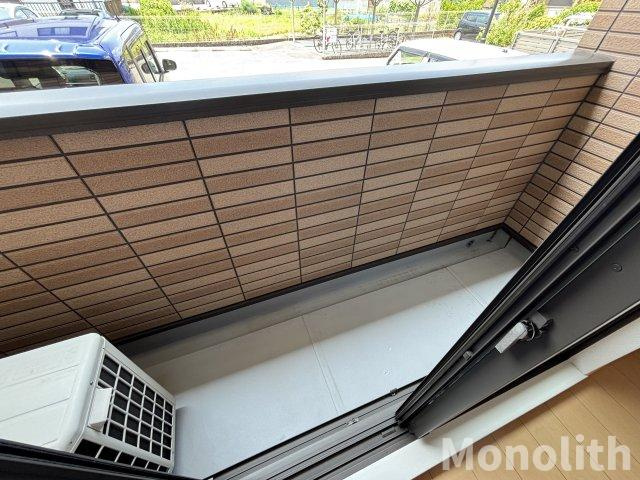 アンソレイエⅠのバルコニー