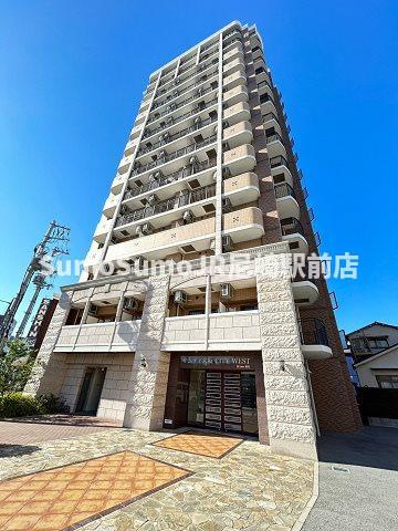 サムティ大阪CITYWESTの外観|外観もきれいです