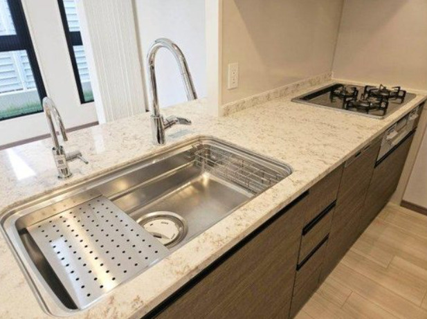 ワコーレ芦屋レフィーナのキッチン|ディスポーザー、食洗機付き