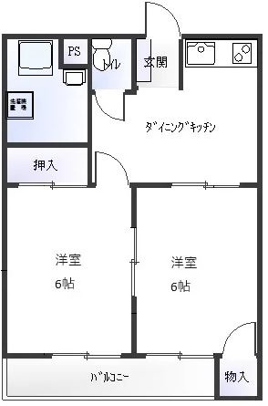 【間取り】 | マルタカコーポ