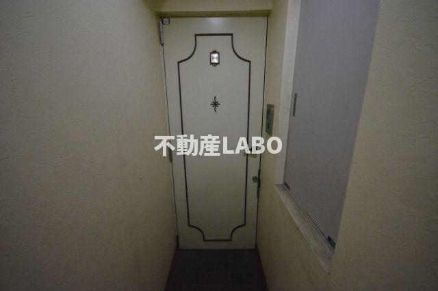 ラパンジール阿倍野の玄関