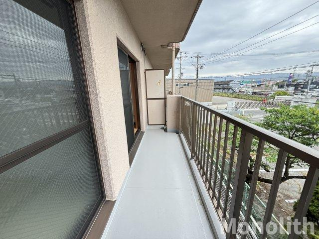 グランエクセル 和泉のバルコニー