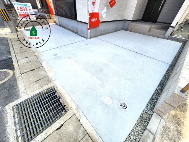 福岡市東区香椎駅東1丁目第3-1棟（1号棟）　の駐車場|駐車場になります。