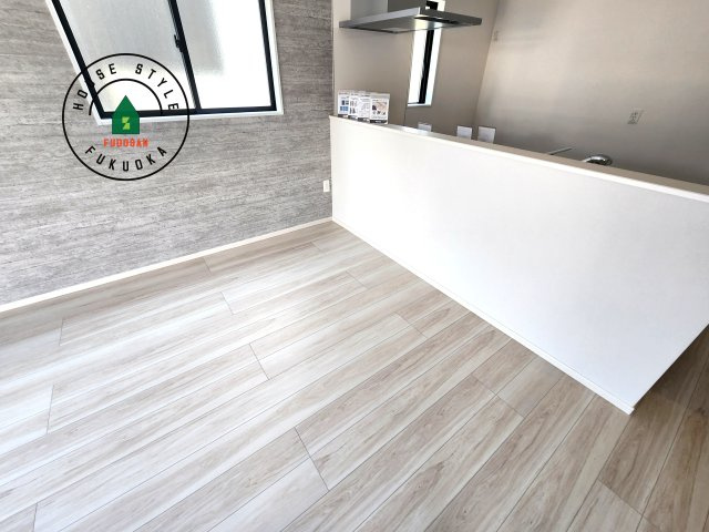 福岡市東区香椎駅東1丁目第3-1棟（1号棟）　の内観：施工例|キッチンから立ち込める香りが今日の料理を期待させます。
