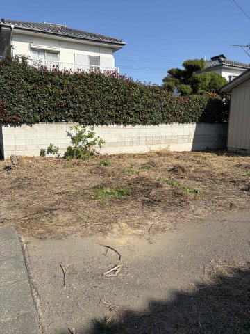 伊勢崎市赤堀今井町　中古600の庭