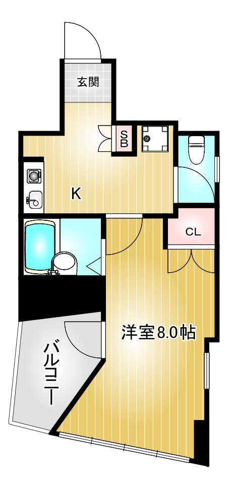 ベストビル|名古屋市の賃貸ならMy賃貸の間取り|ベストビル