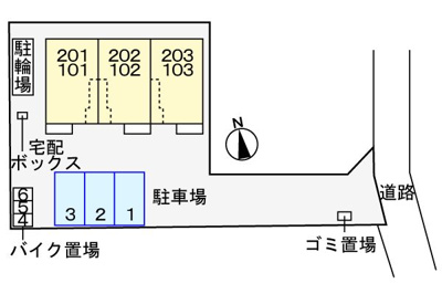 【区画図】 | ファミーユ北町