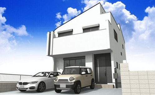 練馬区関町北3丁目　並列2台駐車　ゆとりの大型邸宅