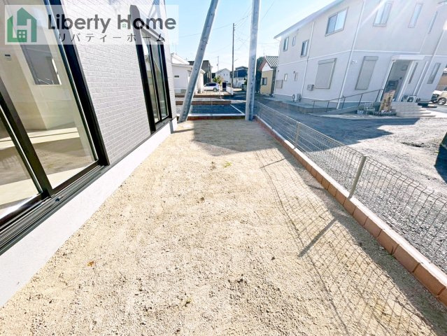 那珂市菅谷16期　新築戸建　2号棟の庭