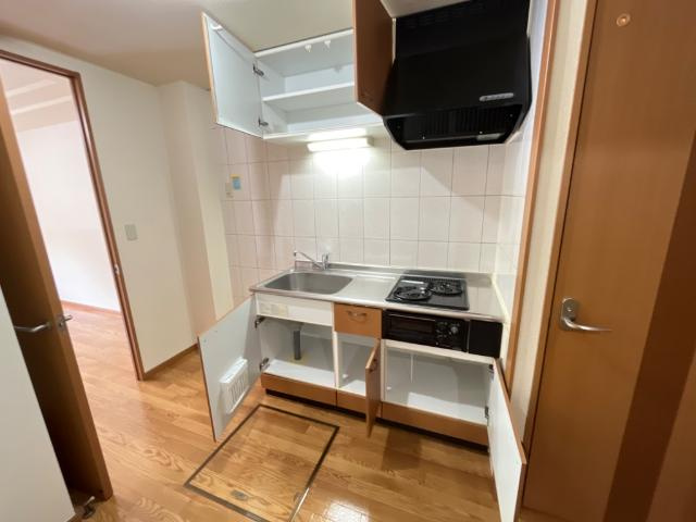 アルコバレーノ新白河のキッチン|キッチン収納