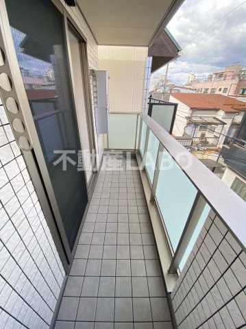 ユアメゾン阪南町のバルコニー