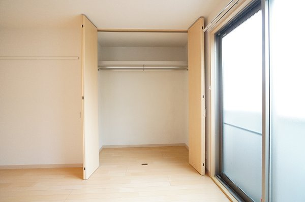 Cube　Ｂの収納|奥行きのあるクローゼット