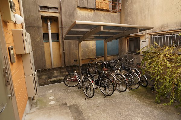 Cube　Ｂのその他共用部分|駐輪場（バイクの駐輪は不可）