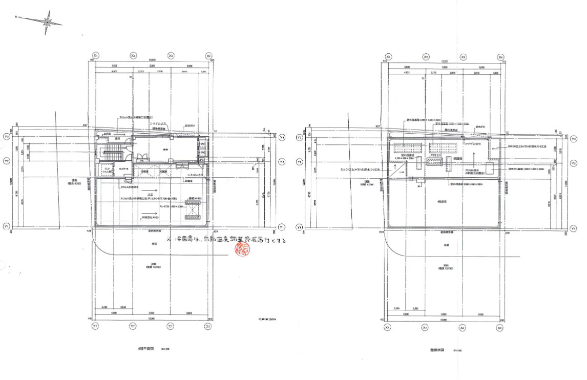 大名1丁目一棟貸店舗の区画図