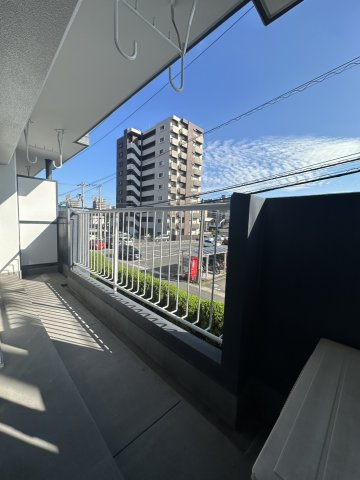 Oryza西古松のバルコニー