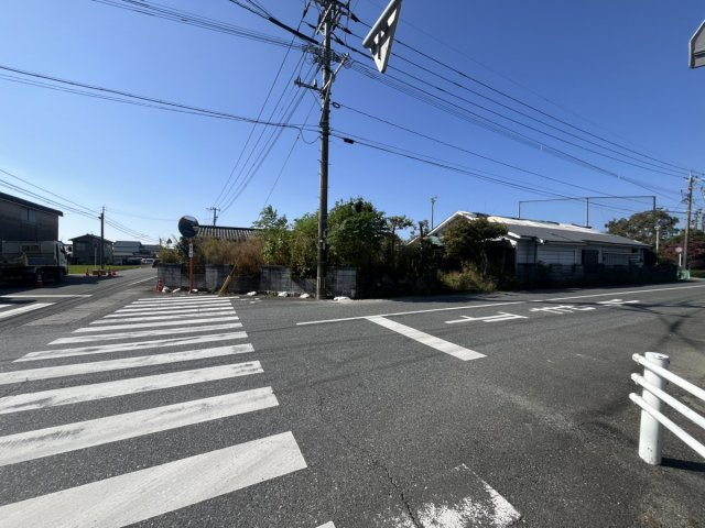 鏡町両出　売り土地の外観