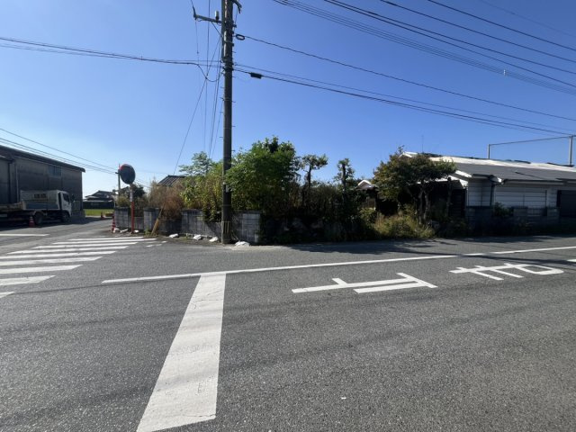 鏡町両出　売り土地の外観