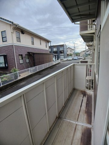 ニューシティシャンテのバルコニー