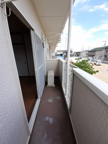 サンオークはしもとのバルコニー