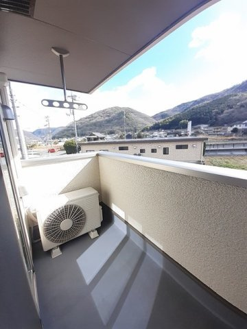 サンリットＡのバルコニー