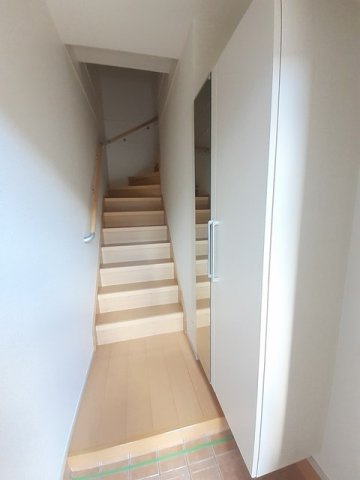 サンリットＡの玄関