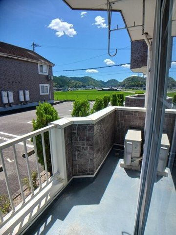 カーサ　Ａのバルコニー